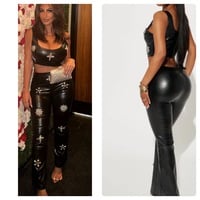 2PC faux leather Set -TD - Thumbnail 1