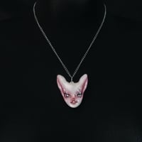 Handmade bunny babe necklace (unique) - Thumbnail 1