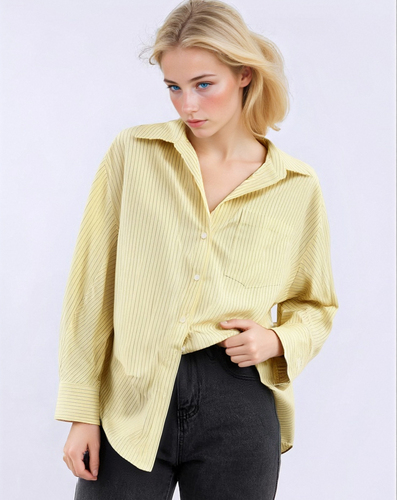 Relaxed Loose Poplin Shirt