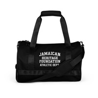 Jamaican Heritage Sporty Gym Bag (Black) - Thumbnail 3