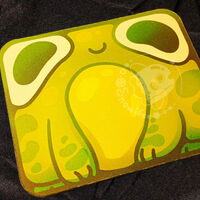 Squished Frog Mousepad - Thumbnail 1
