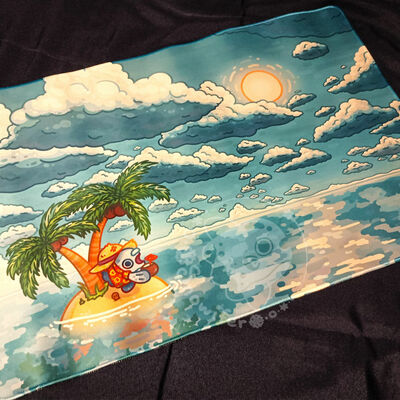 Tropical mola deskmat