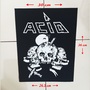 Punk Back Patches, Hardcore, Crust, D beat, Metal, Thrash, Grindcore, DTF / Screen Printed Back Patch-1
