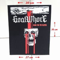 02 - Punk Back Patches, Hardcore, Crust, D beat, Metal, Thrash, Grindcore, DTF / Screen Printed Back Patch - Thumbnail 2