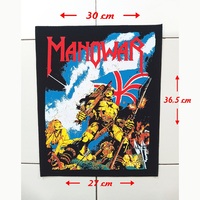 02 - Punk Back Patches, Hardcore, Crust, D beat, Metal, Thrash, Grindcore, DTF / Screen Printed Back Patch - Thumbnail 4