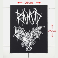 02 - Punk Back Patches, Hardcore, Crust, D beat, Metal, Thrash, Grindcore, DTF / Screen Printed Back Patch - Thumbnail 8
