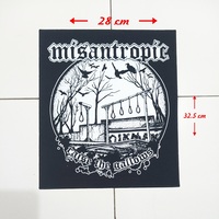 03 - Punk Back Patches, Hardcore, Crust, D beat, Metal, Thrash, Grindcore, DTF / Screen Printed Back Patch - Thumbnail 5