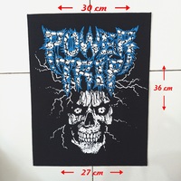 03 - Punk Back Patches, Hardcore, Crust, D beat, Metal, Thrash, Grindcore, DTF / Screen Printed Back Patch - Thumbnail 6