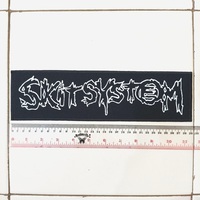 02 - Punk Shoulder Patches, Hardcore, Crust, D beat, Metal, Thrash, Grindcore, DTF / Screen Printed Shoulder Patch - Thumbnail 4