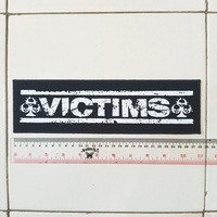 02 - Punk Shoulder Patches, Hardcore, Crust, D beat, Metal, Thrash, Grindcore, DTF / Screen Printed Shoulder Patch - Thumbnail 5