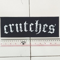 01 - Punk Shoulder Patches, Hardcore, Crust, D beat, Metal, Thrash, Grindcore, DTF / Screen Printed Shoulder Patch - Thumbnail 1