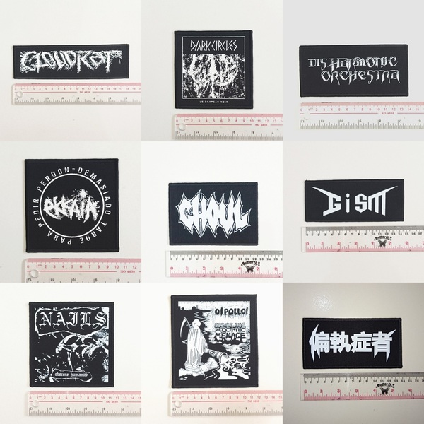 13 - 14 : Punk Patches, Hardcore, Crust, D beat, Metal, Thrash, Power Violence, Grindcore DTF / Screen Printed Patch
