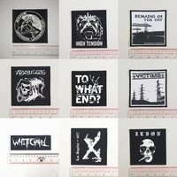 13 - 14 : Punk Patches, Hardcore, Crust, D beat, Metal, Thrash, Power Violence, Grindcore DTF / Screen Printed Patch - Thumbnail 1