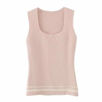 Lazy style sweet casual contrast color lapel two-piece sweater fashion suit - Thumbnail 4