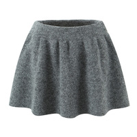 Fashion sexy hot girl elastic waist knitted short skirt - Thumbnail 2
