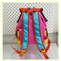 Color Block Travel Backpack - Thumbnail 6