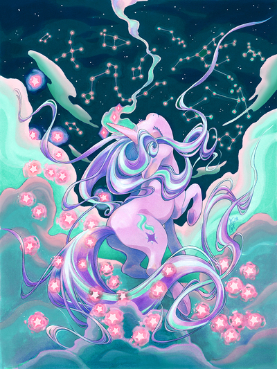 11x14.75 starlight glimer print