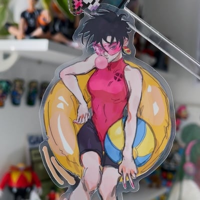 Summer jubilee transparent sticker