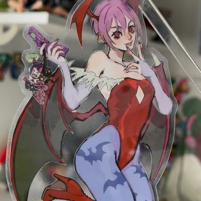 Lilith aensland transparent sticker