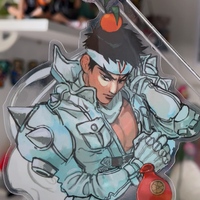 Jin Saotome transparent sticker - Thumbnail 1