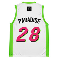 Basketball Jersey WHITE - Thumbnail 1