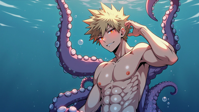 Octopus Bakugou Art Print! 2 (Signed)