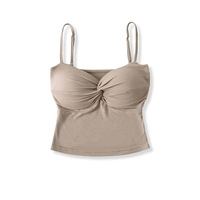 Careful bra pad with twisted inner camisole - Thumbnail 4