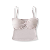 Careful bra pad with twisted inner camisole - Thumbnail 5