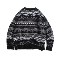 RETRO KNITTED CARDIGAN - Thumbnail 2