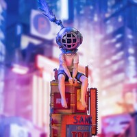 ArTToy by Sank Toys "Lonely Colossus Rooftop Boy Blues" - Thumbnail 1