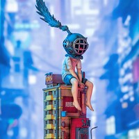 ArTToy by Sank Toys "Lonely Colossus Rooftop Boy Blues" - Thumbnail 4