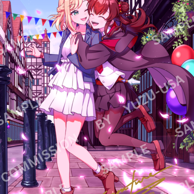 Fine cavendish - once upon a witch's death (8x11 or 6x8 watercolor) signed print