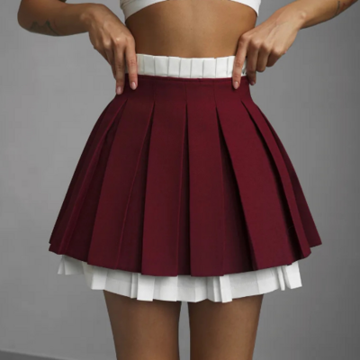 Elegant Temperament High Waisted Skirt