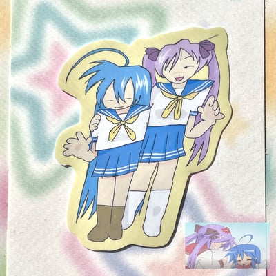 lucky star sticker