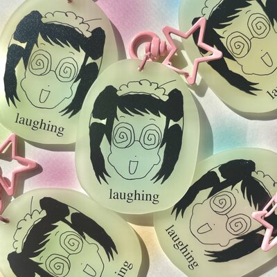 glow-in-the-dark keychain