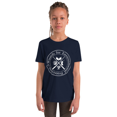 Wizards for environmental protection youth cotton t-shirt