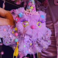 Candy clown Bear Hair Clip - Thumbnail 1
