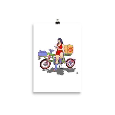 Reading is sexy | (21x30cm and 30x40cm) poster matte paper 190gr