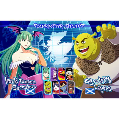 Scottish Fighter Poster