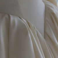 Fairy satin long-sleeved wedding dress, sweetheart pearl bridal gown, fashionable ballgown wedding dress. - Thumbnail 4