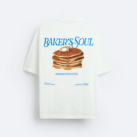 BAKER'S SOUL PANCAKE PRINT T-SHIRT - Thumbnail 2