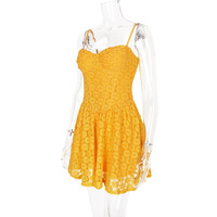 Sexy lace suspender dress sweet and spicy style tutu skirt - Thumbnail 3