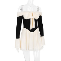 Lace splicing straps short irregular sexy top hot girl camisole - Thumbnail 1