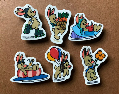 Lepus Rabbit Magnets