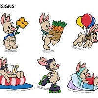Lepus Rabbit Magnets - Thumbnail 6