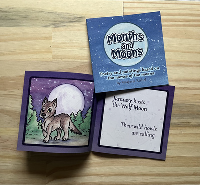 Months and Moons - Art and Poetry Mini-Book