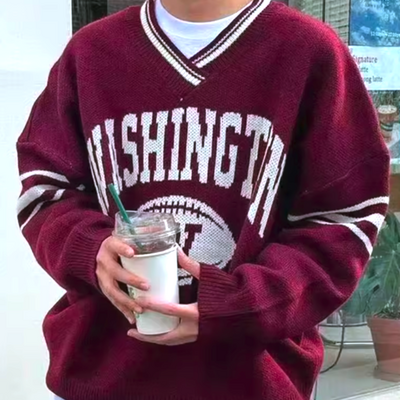Washington v-neck sweater