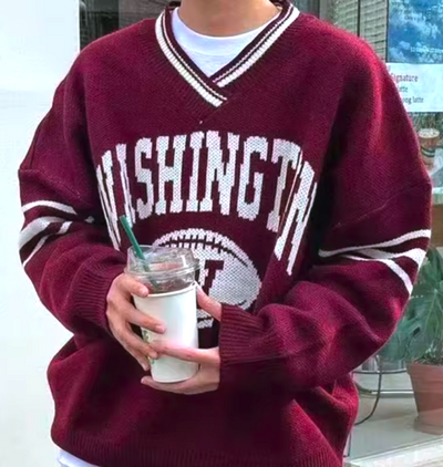 WASHINGTON V-NECK SWEATER
