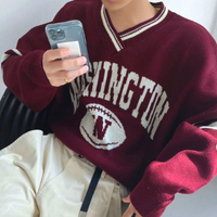 WASHINGTON V-NECK SWEATER - Thumbnail 1