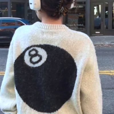 No.8 ball sweater